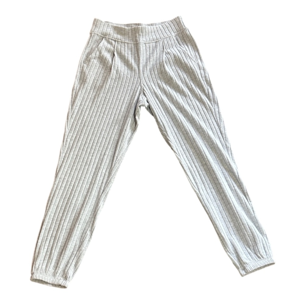 Calvin Klein Performance Gray Ribbed Sweat Pants with Pockets NWT